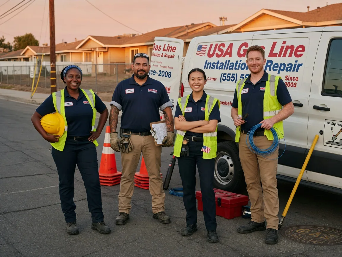 Gas Line Installation company in Albers, IL